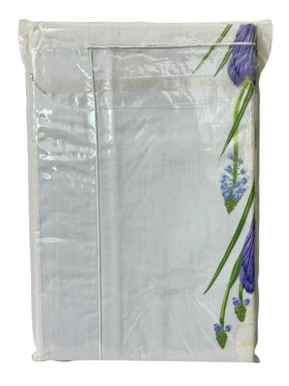 Vintage Yves Delorme Palais Royal NEW Crocus Lavender Standard Pillow Shams Pair